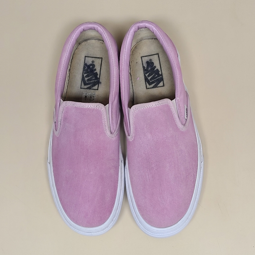 Vans X J. Crew Classic slip on VR3 skateboard sneakers size 9 1/2 - Picture 4 of 10